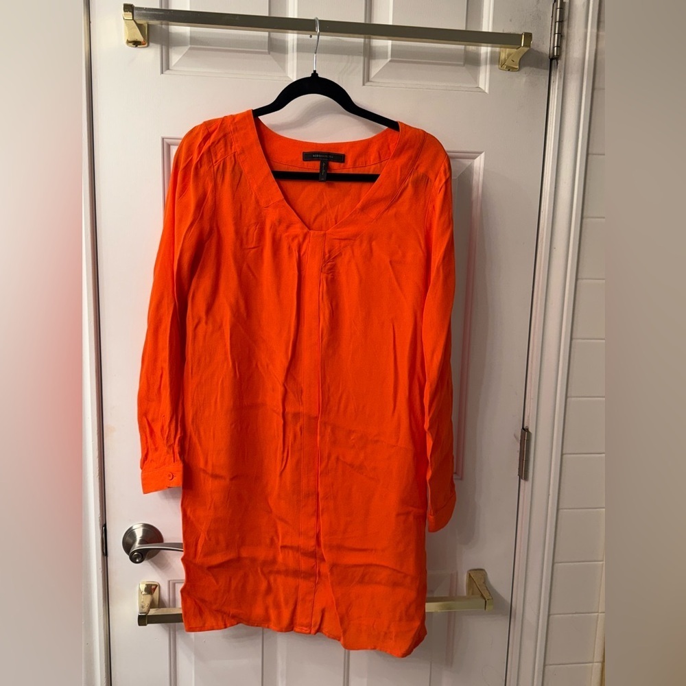 BCBGMaxAzria Orange Dress